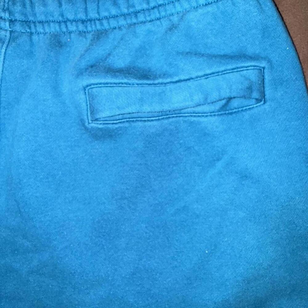 Nike blue shorts with white logo, Size L #athleisure #summer - Picture 5 of 5
